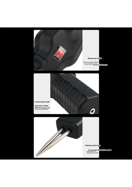 Elektrikli Kümes Hayvanı Tüy Yolma Makinesi Elde Taşınabilir Tavuk Tüy Yolma Makinesi Tavuk, Kuş, Ördek, Hindi Kırmızı Ab Fişi (Yurt Dışından)