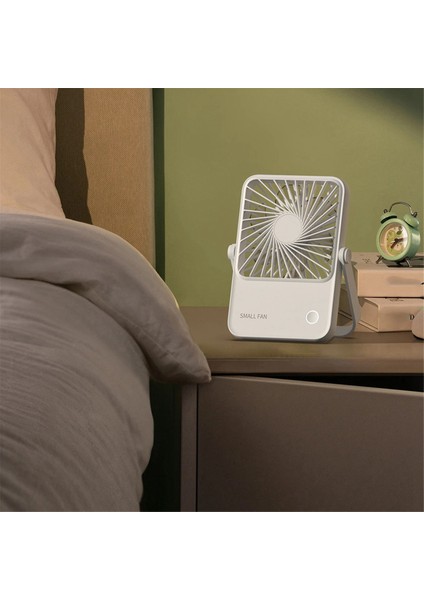 Ince Masaüstü Fan Masaüstü Katlanır Fan Küçük Elektrikli Fan Asma ve Ayaklı Çift Amaçlı Ofis Mini Fan Lacivert (Yurt Dışından) fırsatları