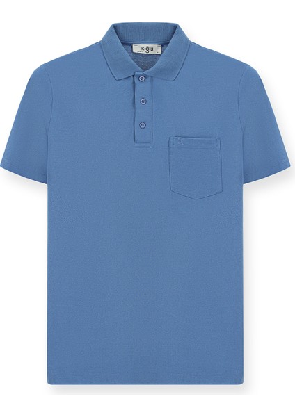 Regular Fit Pamuklu Nakışlı Polo Yaka Tişört