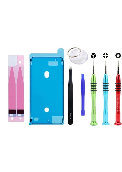 Jıafa JF-8164 8in1 Iphone 8 Batarya Tamir Seti Kaliteli TORNAVIDA-(1903) - MDS4766-4657