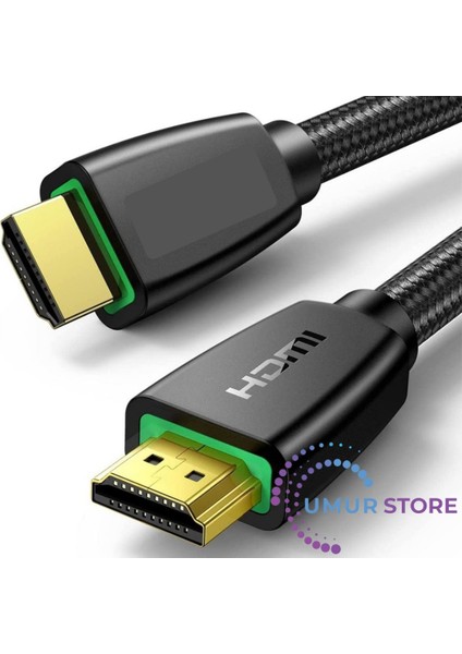 4k Hdmı Örgülü Görüntü Ve Ses Aktarma Kablosu 1.5 Metre