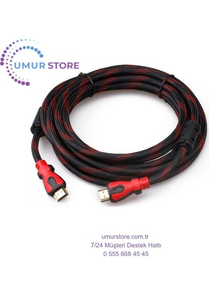 1.5 Metre Metre Sargılı Filtreli Hdmı Kablo 1.4v