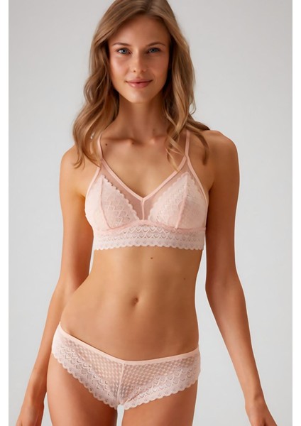 4834 Kadın Sütyen Slip Takım