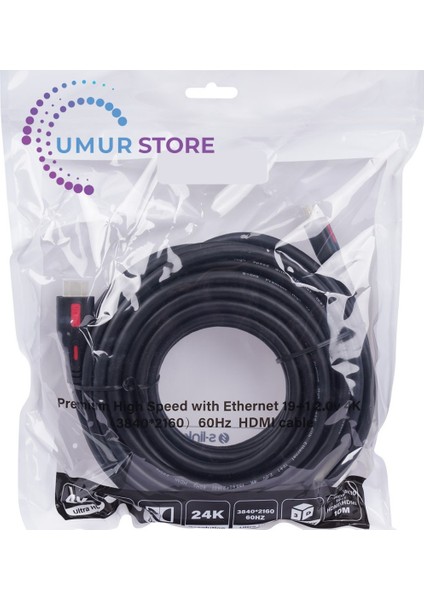 HDM4K10 19+1 HDMI To HDMI 10M V2.0 4K (3840*2160) 60Hz Kablo modelleri