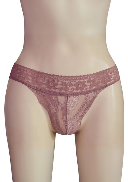 Bikini Bel Serıt Bant Ön Dantel Arka Tül Kadın 2731