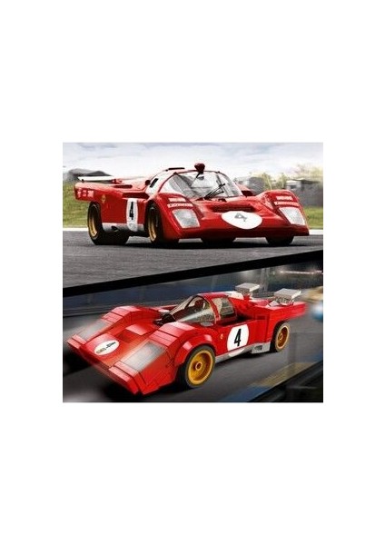 Speed Champions 512M Ferrari 76906 - 10 Parça Koleksiyonluk Araba Modeli