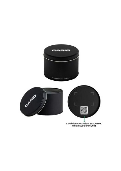 Erkek Kol Saati - Takvim Fonksiyonlu, Mineral Cam, Çelik Kordon, İyon Kaplama Kasa, 5 ATM Suya Dayanıklı