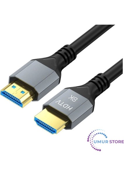 Ultra Yüksek Hızlı 8k HDMI 2.1 Kablo 2 Metre fiyatları