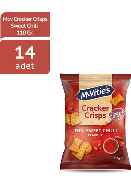 Mcv Cracker Crısps Sweet Chılı 110GX14