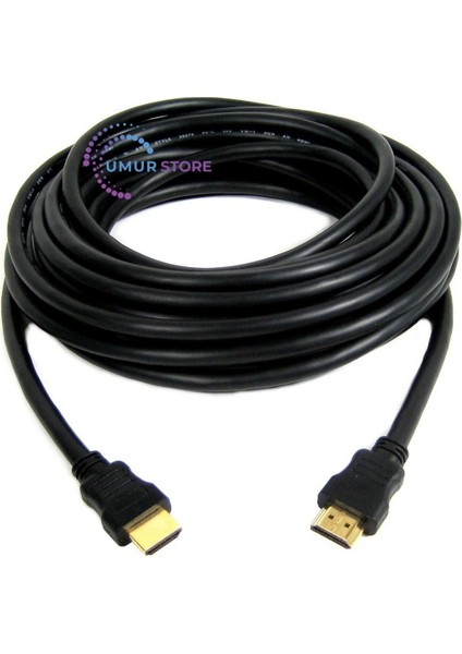 Uhd 4k Ağ Destekli Altın Uçlu V 1.4b 5 Metre Hdmı Kablo Cps50
