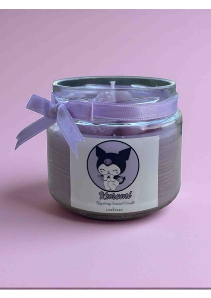 Kuromi Hediye Seti – 1 Adet Frambuaz Kokulu Kuromi Mum + 1 Adet Kuromi + 1 Adet My Melody Bileklik fırsatları