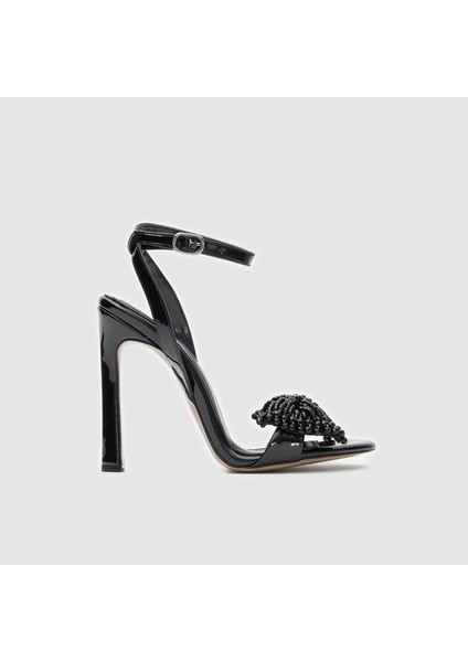 Kadın Fiyonk Taşlı Ayakkabı 060232, Siyah, 39