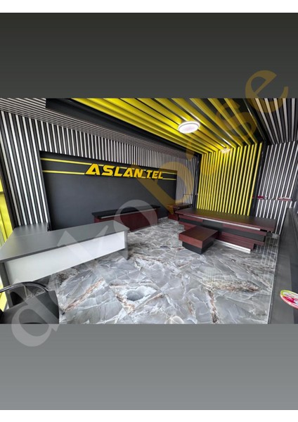 100x240 Cm Antrasit-Beyaz Renk Akustik Ahşap Duvar Paneli fiyatları