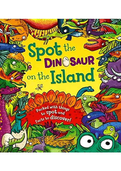 Spot The Dinosaur On The Island
