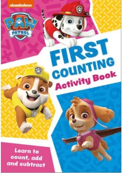 Paw Patrol First Counting Activity Book