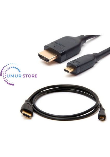 Mikro hdmi kablo micro hdmi to hdmi kablo 1,5m modelleri