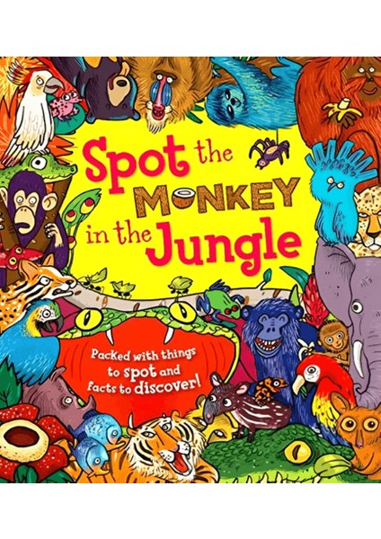 Spot The Monkey In The Jungle