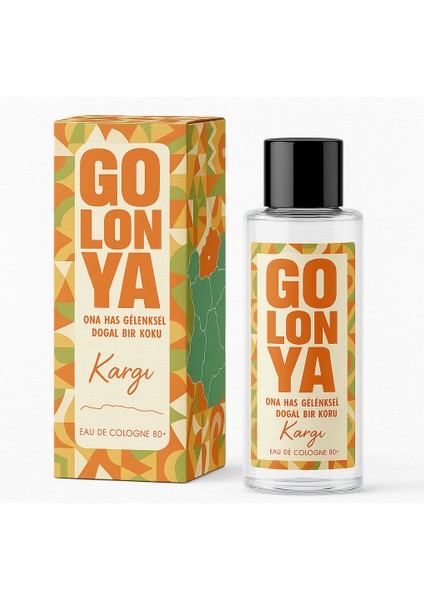 Kargı Kokulu Premium Kolonya - 250 ml Cam Şişe