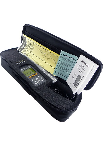 TM-4002 Tel Tipi ''hot Wire'' Sensörlü Hava Hızı Debi Sıcaklık ve Nem Ölçer fiyatları