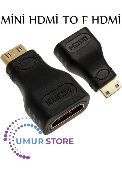 Mini HDMI To F HDMI Dönüştürücü