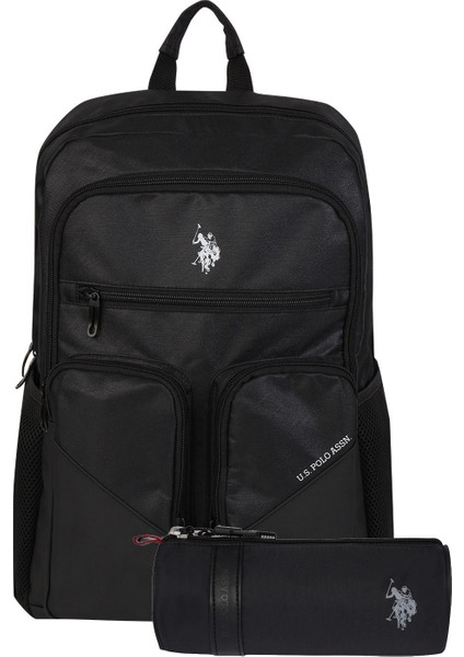 Us Polo Assn Ç-24109'2 Li Kalemlikli Okul Sırt Çantası Öğrenci Günlük