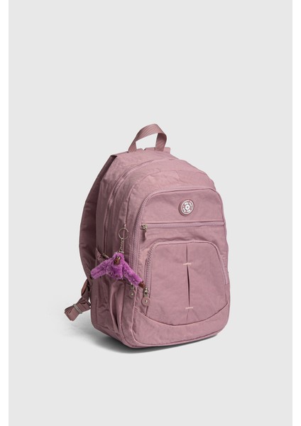 8667 Klinkır Okul Çantası Sırt Çanta Günlük Gezi Spor Seyahat Tatil