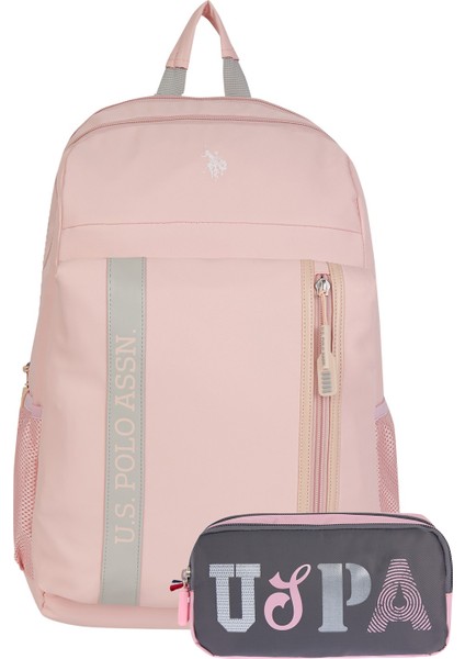 Us Polo Assn Ç-24357'2 Li Kalemlikli Okul Sırt Çantası Öğrenci Günlük