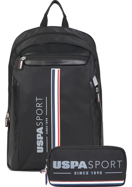 Us Polo Assn Ç-24378'2 Li Kalemlikli Okul Sırt Çantası Öğrenci Günlük