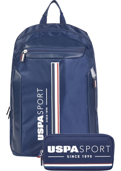 Us Polo Assn Ç-24378'2 Li Kalemlikli Okul Sırt Çantası Öğrenci Günlük