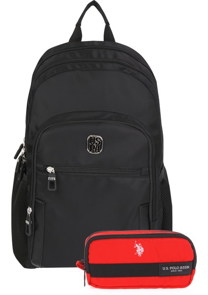 Us Polo Assn Ç-24402'2 Li Kalemlikli Okul Sırt Çantası Öğrenci Günlük