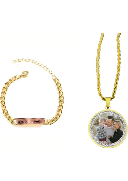 Kişiye Özel Resimli Kadın Set