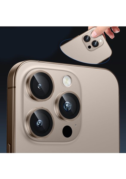 iPhone 16/ 16 Plus Uyumlu Gerçek Parlayan Taşlı Çöl Lens Koruyucu fiyatları