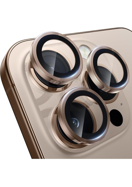 iPhone 16/ 16 Plus Uyumlu Gerçek Parlayan Taşlı Çöl Lens Koruyucu indirimleri