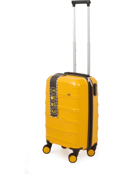 Avvıo Pp Kabin Boy Valiz - Hardal - 58X33X23 cm modelleri