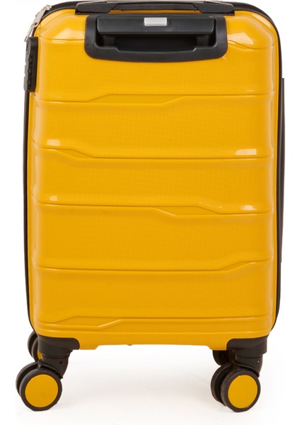 Avvıo Pp Kabin Boy Valiz - Hardal - 58X33X23 cm fırsatları