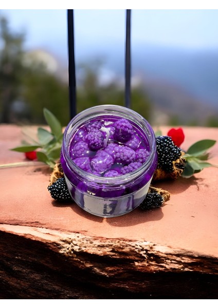 Ahududulu Jel Mum - Ahududu Kokulu