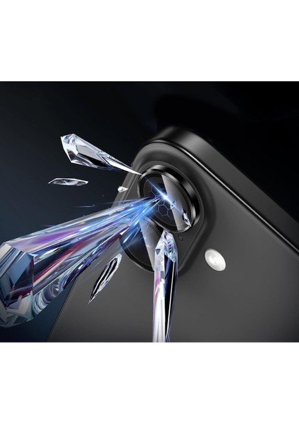iPhone 16/ 16 Plus Uyumlu Gerçek Parlayan Taşlı Çöl Lens Koruyucu fiyatları