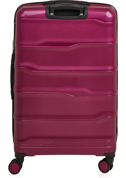 Avvıo Pp Büyük Boy Valiz - Mürdüm - 77X45X32 cm indirimleri