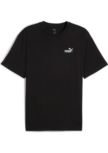 Erkek Siyah Puma Ess Relaxed No. 1 Logo Tee Siyah Erkek T-Shirt fiyatları