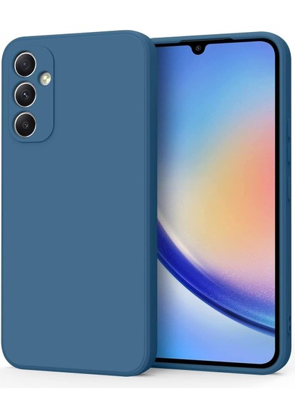 Samsung Galaxy A25 Uyumlu Içi Kadifeli Lüx Kamera Korumalı Lansman Kılıf