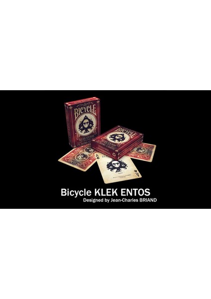 Bicycle Klek Entos Kırmızı Marked Oyun Kartları indirimleri