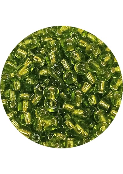 Dökme Cam Kum Boncuk (8/0) 3 mm - 20 Gram - Şeffaf Yeşil - BNC167 fiyatları