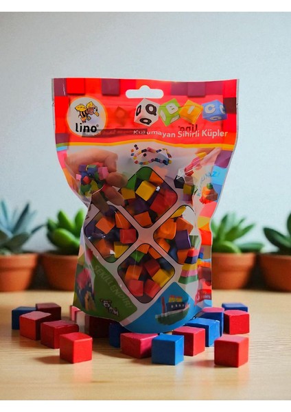 Qbic Kurumayan Sihirli Küpler Kilitli Paket 20 gr - 6 Renk fiyatları