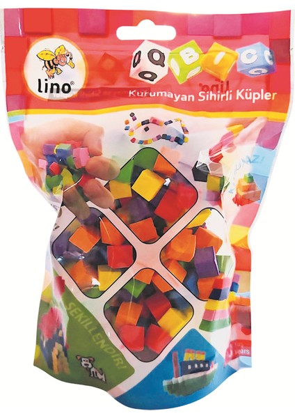 Qbic Kurumayan Sihirli Küpler Kilitli Paket 20 gr - 6 Renk indirimleri