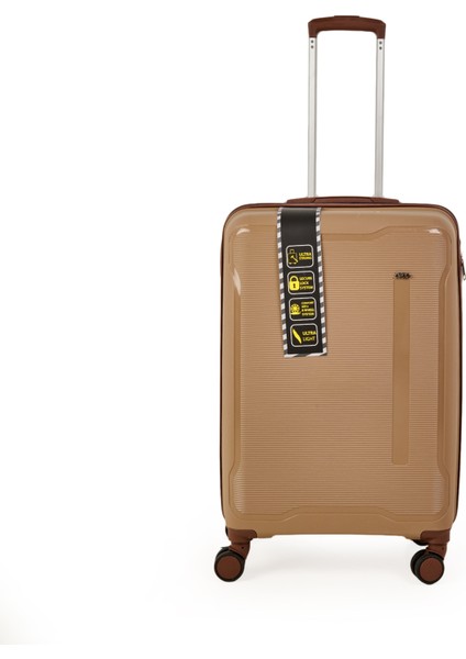 Avvıo Pp Orta Boy Valiz - Vizon - 68X37X27 cm