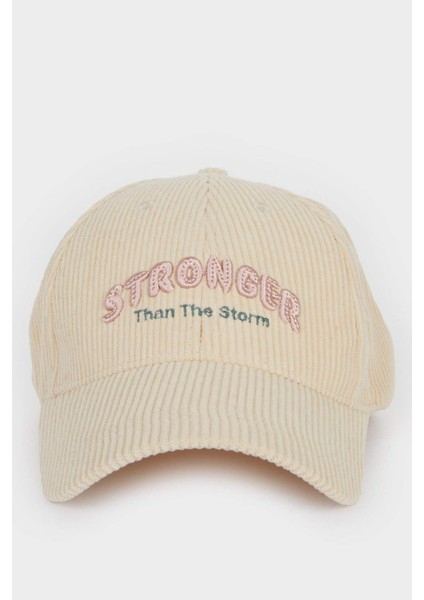 Kadın Pamuklu Cap Şapka E9954AXNS