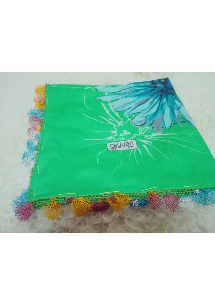 ve Reyhan El Emeği Iğne Oyası Yazma , Fular ,yemeni, Mevlüt Örtüsü ,hediyelik 4 Kenarı Oyalı modelleri