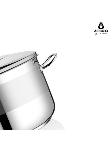 Saphire Paslanmaz Çelik 32 cm Çelik Kapaklı Derin Tencere fırsatları