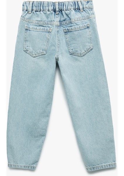 Rahat Kesim Pamuklu Denim Pantolon fiyatları