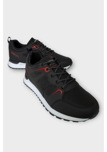 Erkek 4 Mevsim Rahat Comfort Spor Ayakkkabı Siyah - Beyaz fiyatları
